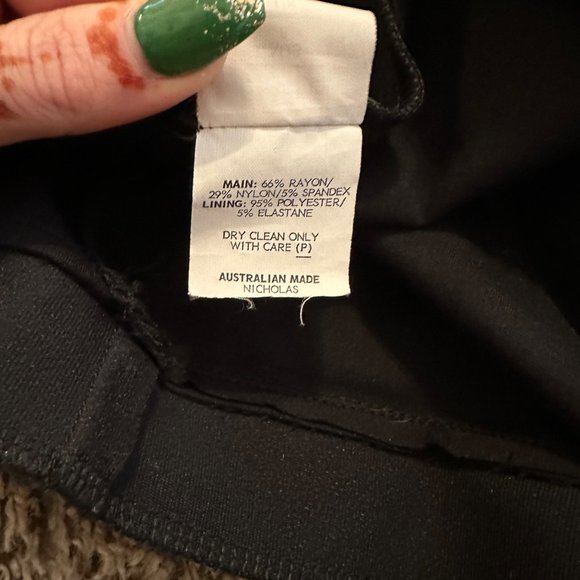 REVOLVE Nicholas black sleeveless cutouts cut outs formal dress gown - Picture 12 of 12